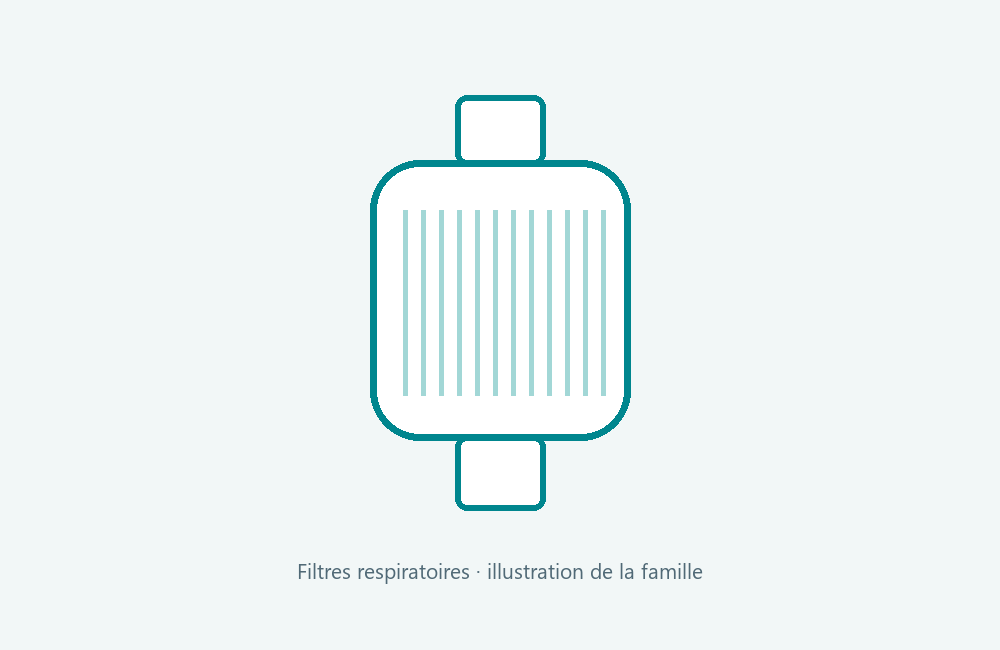 Filtres pour exploration respiratoire