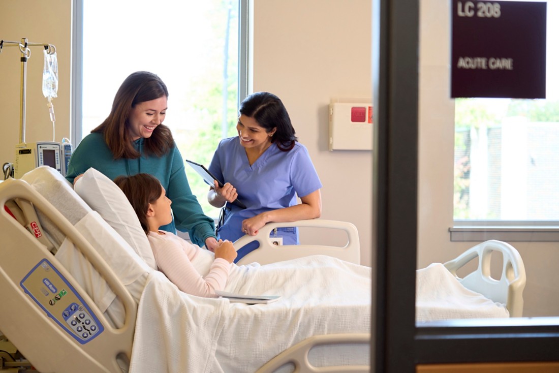 Échange entre un médecin et son patient — visuel Microsoft