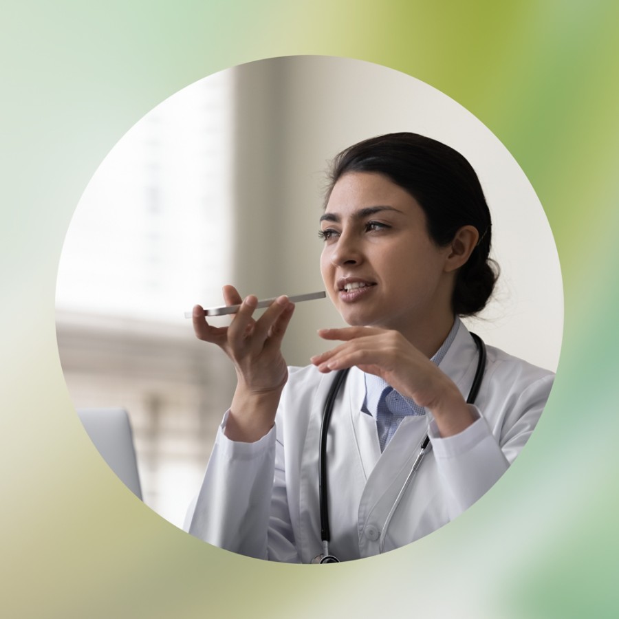 Utilisation de Dragon Medical One avec un smartphone comme microphone — visuel Microsoft